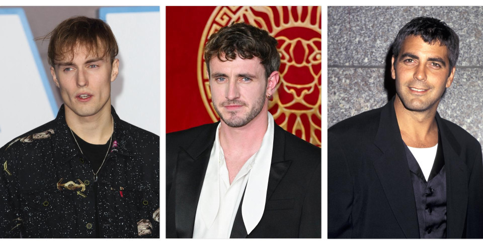 Слева направо: Сэм Фендер, Пол Мескал, Джордж Клуни