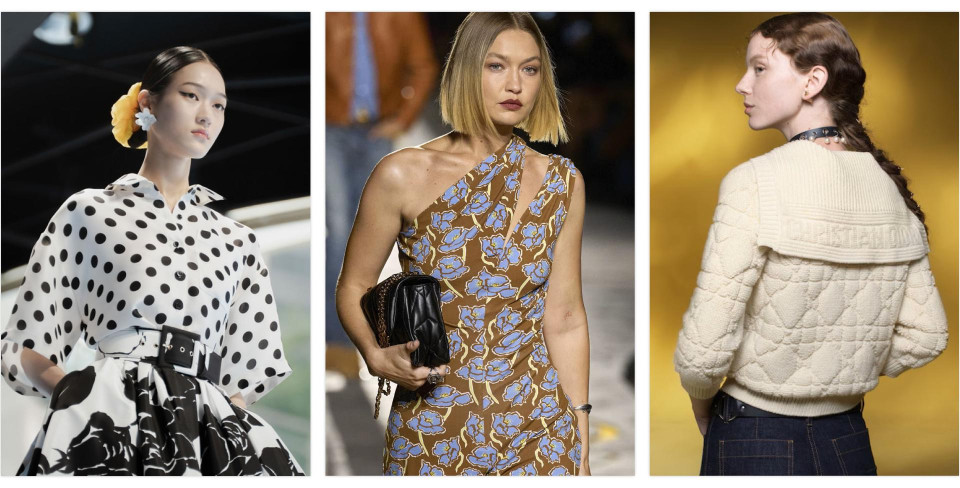 Фото: Carolina Herrera, Versace, Dior