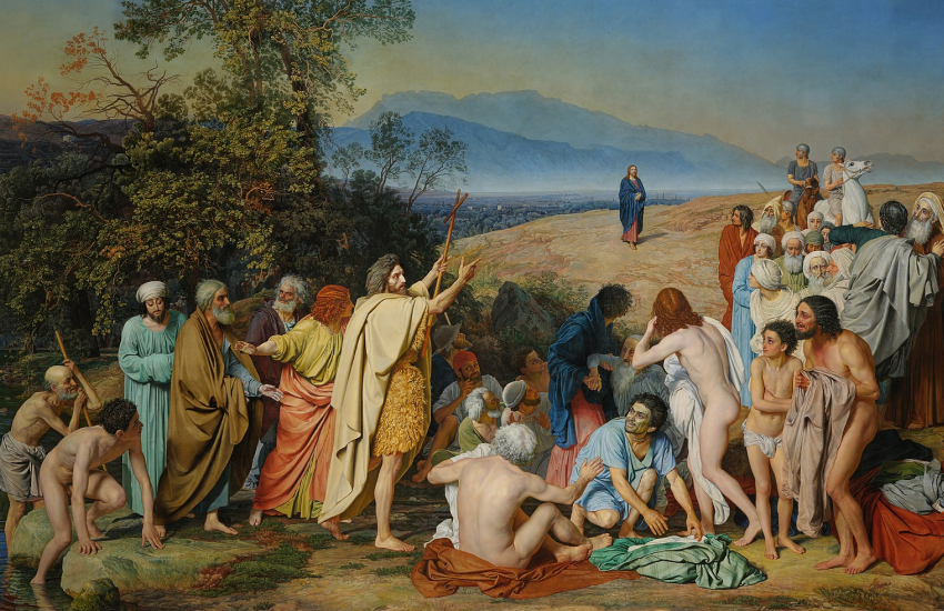 «Явление Христа народу», А. Иванов, 1837—1857