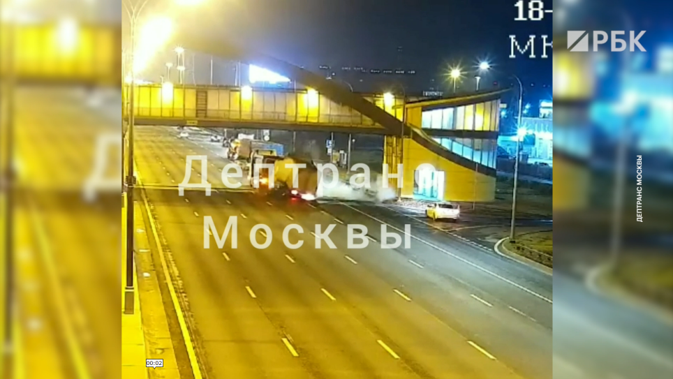 Я бы разложился на мкаде. МКАД.
