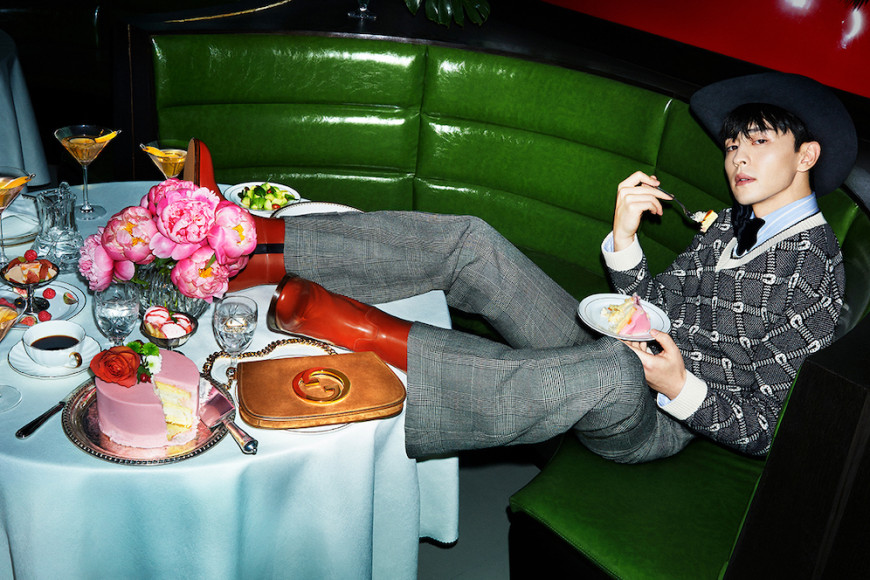 Кампания Gucci Love Parade