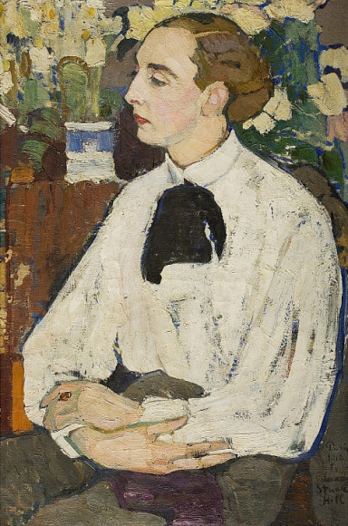 Елена Киселева. «Портрет Санди», 1910