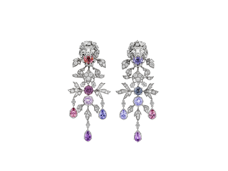 Серьги Hortus Deliciarum, Gucci High Jewelry