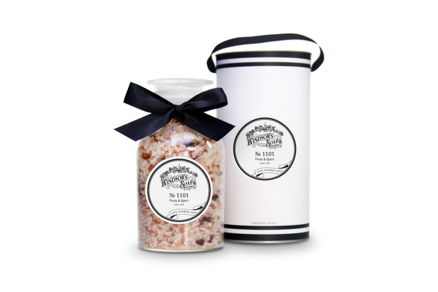 Соль для ванны Роза & брют, Windsor's Soap&Beauty