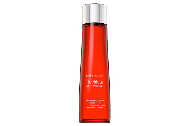 Тоник для лица, Nutritious Super-Pomegranate, Estee Lauder, обогащенный витаминами и минералами, содержит комплекс на основе эссенции средиземноморского граната в двойной концентрации, запатентованного фермента Super-Berry, витаминов и минералов, который выводит токсины и насыщает кожу влагой