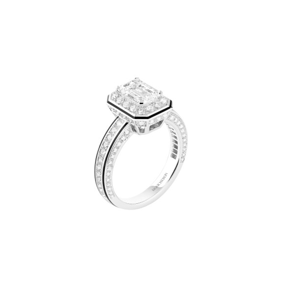 Кольцо Noeud Diamants (версия с солитером)