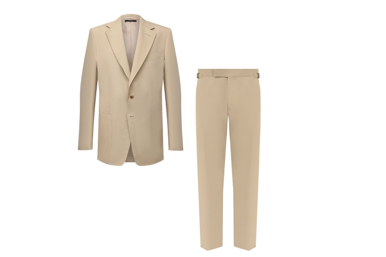 Пиджак Tom Ford, 299 500 руб., брюки Tom Ford, 83 900 руб. (Третьяковский проезд)