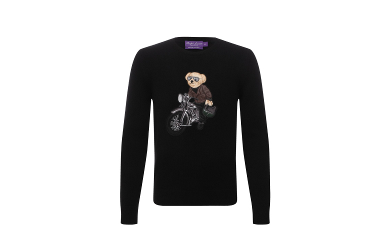 Свитер Ralph Lauren, 116 000 руб. (Третьяковский проезд)