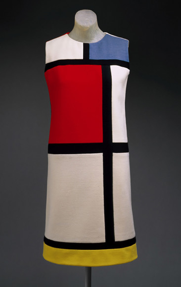 Коктейльное платье «Мондриан», Yves Saint Laurent, 1965 г.