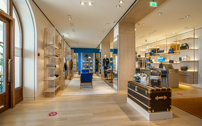 Обновленный бутик Louis Vuitton в Сочи