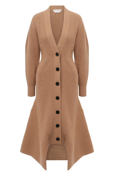 Пальто из шерсти и кашемира Alexander McQueen, 84 300 руб.