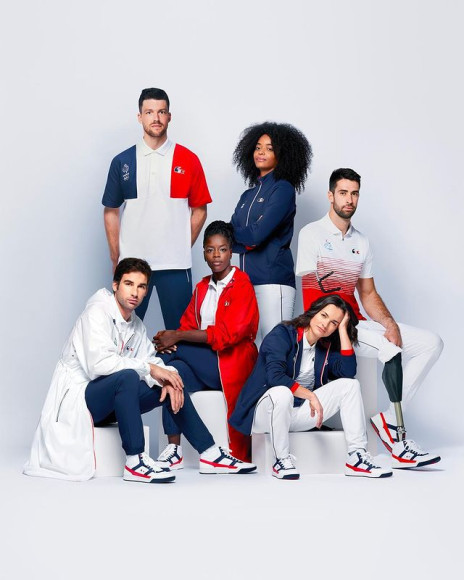 Форма Lacoste для сборной Франции