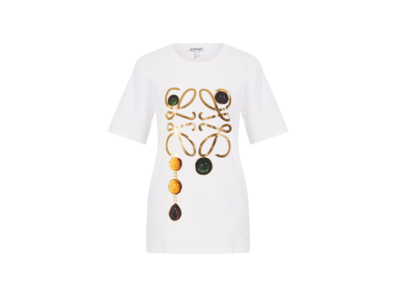 Женская футболка Loewe, 30 900 руб. (Aizel)