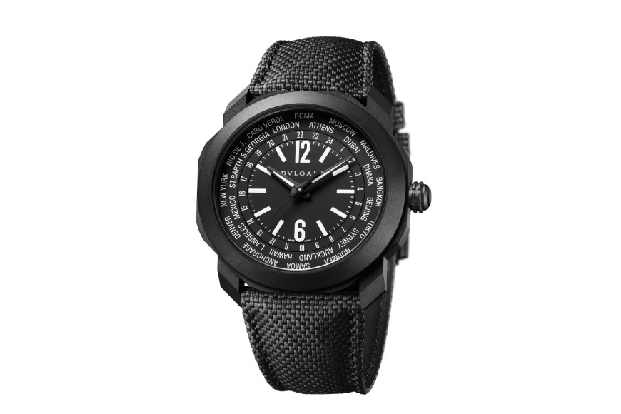 Часы Octo Roma Worldtimer, Bvlgari
