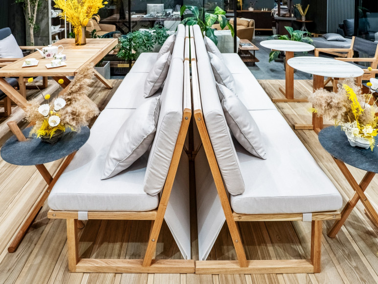 Коллекция мебели Gourmet представлена в шоуруме Yachtline (Шелепихинская наб., 34)