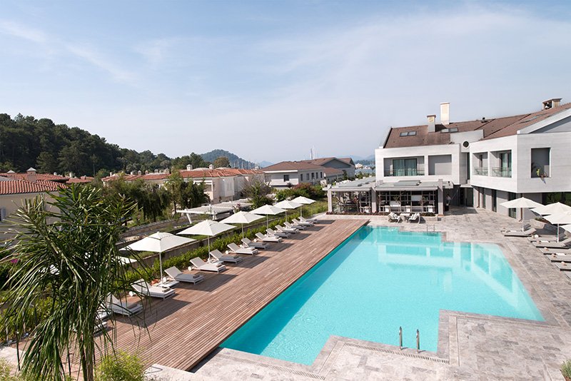 Вид на отель D-Resort Gocek