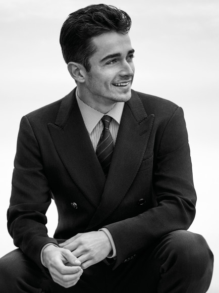 Шарль Эклер в рекламной кампании Giorgio Armani Made to Measure