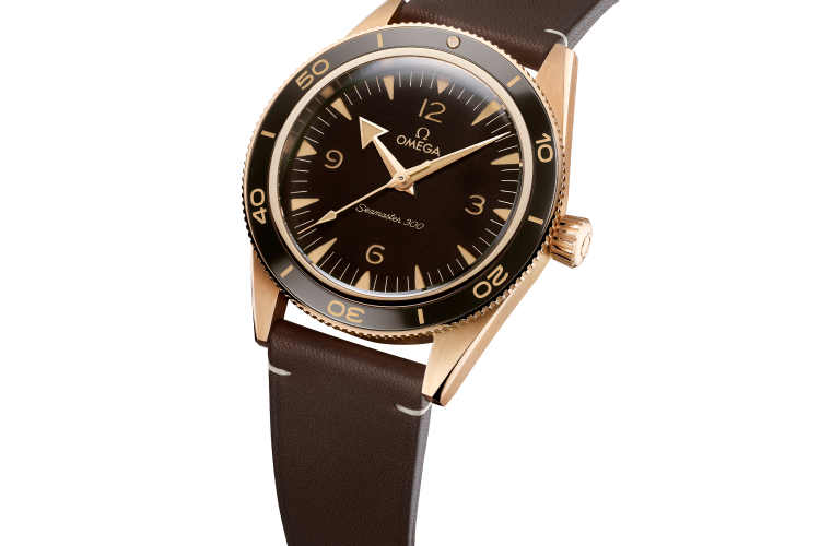 Часы Seamaster 300 Bronze Gold, Omega