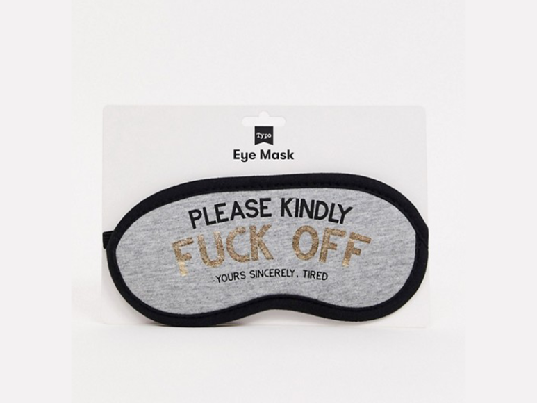 Маска для сна Typo, 290 руб. (asos.com)