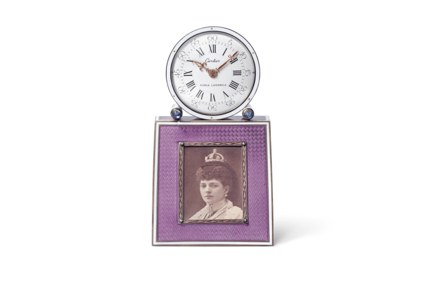 Настольные часы с рамкой для фотографии, Cartier, Париж, 1907