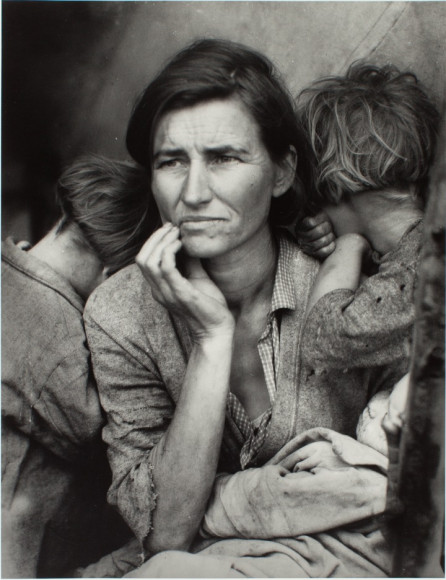 Доротея Ланж. «Мать-мигрантка», 1936 (Коллекция сэра Элтона Джона)