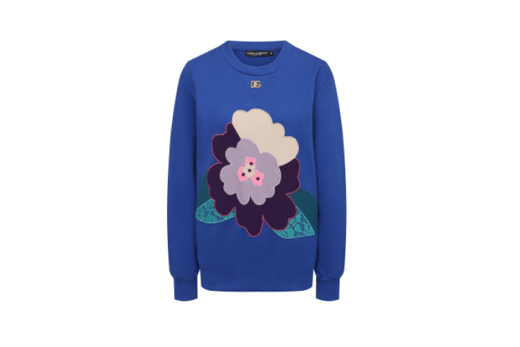 Хлопковый свитшот, Dolce & Gabbana, 69 950 руб.