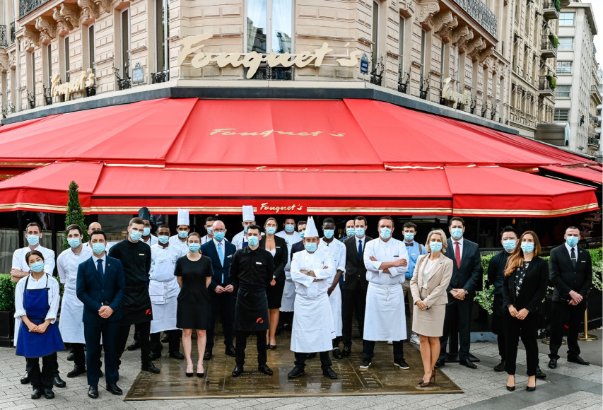 Команда Hôtel Barrière Le Fouquet’s Paris