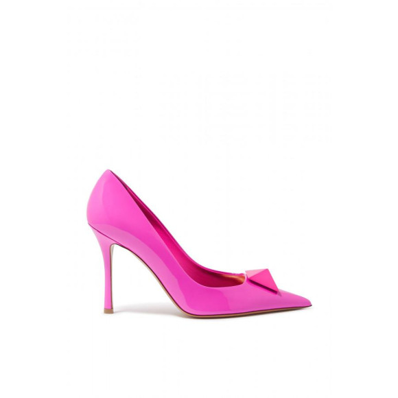 Туфли из кожи One Stud 100 Patent, Valentino Garavani (hotra.ru)
