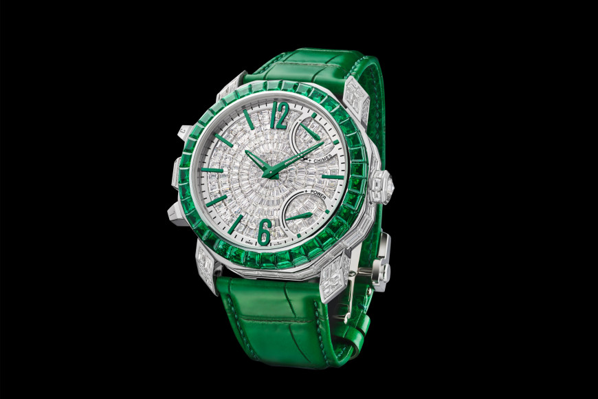 Часы Octo Roma Emerald Grande Sonnerie, Bvlgari
