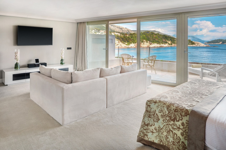 Гостиная в номере RIXOS Premium Dubrovnik