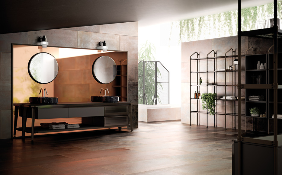 Коллекция ванных Open Workshop, Diesel by Scavolini
