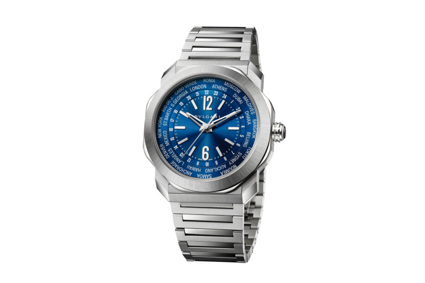 Часы Octo Roma Worldtimer, Bvlgari