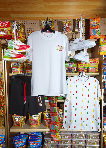 Футболки и шорты Puma X Haribo