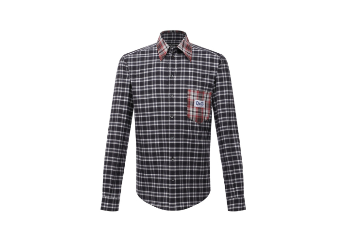 Хлопковая рубашка, Dolce & Gabbana, 66 500 руб.