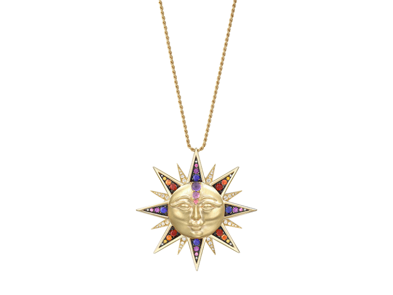 Подвеска Purple Surya из коллекции Elementa, Venyx
