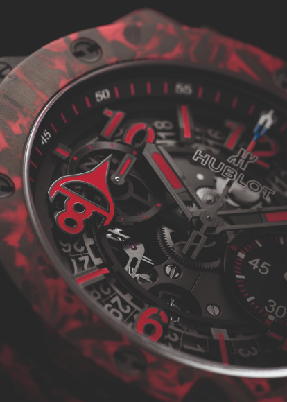 Хронограф Hublot Big Bang Unico Red Carbon Alex Ovechkin