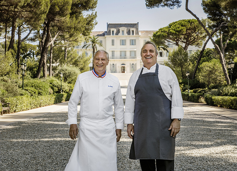 Шеф-повара Эрик Фрешон и Арно Поэтт, Hôtel du Cap-Eden-Roc