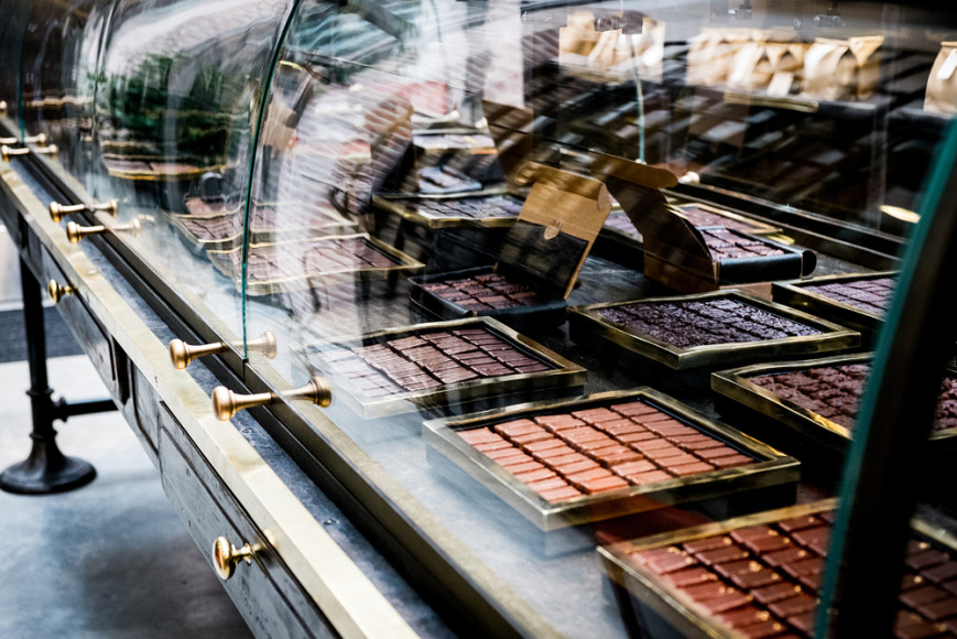 Шоколадная мастерская Le Chocolat Alain Ducasse