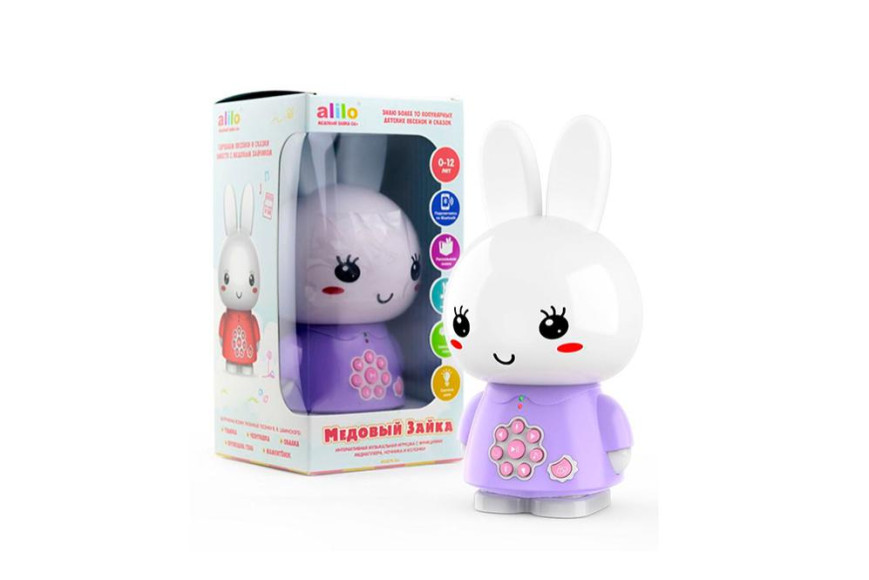 Интерактивная игрушка «Зайка», Alilo, 4246 руб. («Даниэль»)
