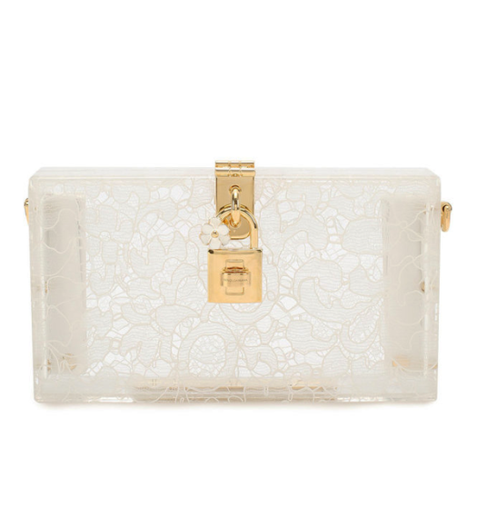 Клатч Dolce Box, Dolce & Gabbana (ЦУМ, Третьяковский проезд) — 114 500 руб.