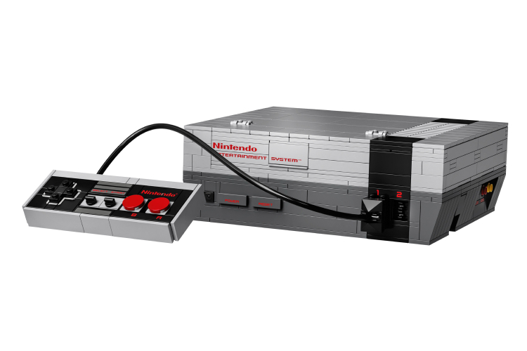 Набор Lego с приставкой Nintendo Entertainment System