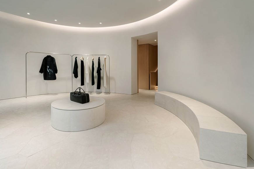 Магазин Jil Sander в Париже