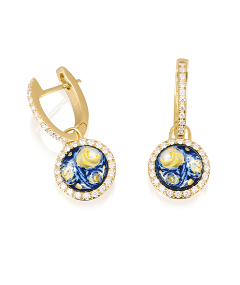 Серьги «Посвящение Полю Гогену», Freywille