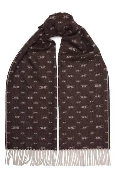 Шарф из шерсти и кашемира Kiton, 39 950 руб.