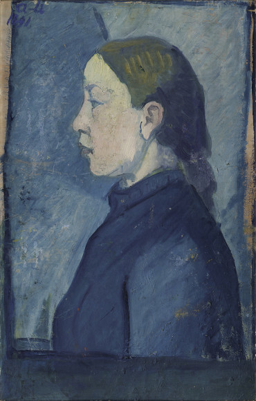 Ivan Aguéli, Flickporträtt, 1891
