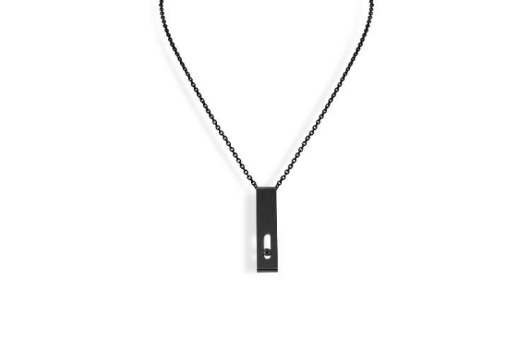 Подвеска Move Titanium Noir, Messika Paris, 73 100 руб. (ЦУМ)
