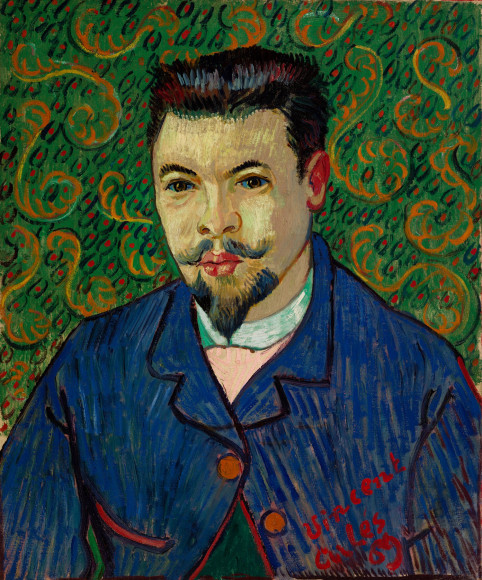 Винсент ван Гог, Портрет доктора Рея, 1889
