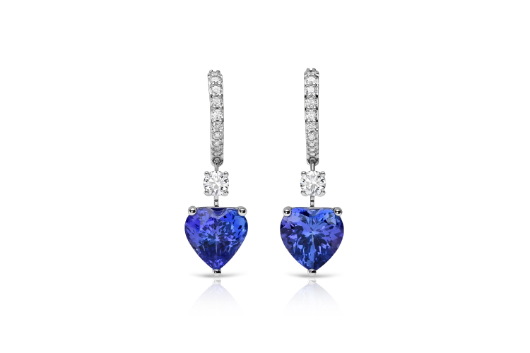 Серьги с танзанитами 11,54 карата, Parure Atelier