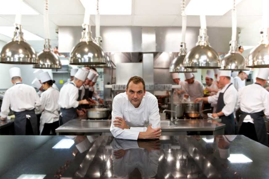 Шеф-повар ресторана Eleven Madison Park Даниель Хамм