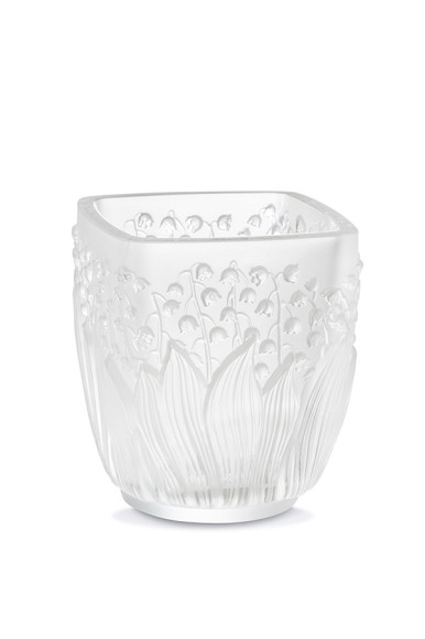 Подсвечник «Ландыши», хрусталь, 10 см, 43 050 руб., Lalique